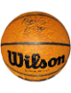 Frank Kaminsky signed NCAA Wilson I/O Basketball imperfect- Schwartz Sports Hologram (Wisconsin Badgers)