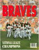 1992 Atlanta Braves Yearbook 1991 National League Champions MLB Baseball � Excellent