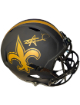 Alvin Kamara signed New Orleans Saints NFL Riddell FS Eclipse Rep Helmet- Beckett Witnessed