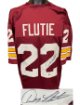 Doug Flutie signed Boston College Maroon Custom Stitched College Football Jersey- Beckett Witnessed (Heisman)