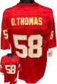 Derrick Thomas 1994 Kansas City Chiefs Mitchell & Ness Authentic Throwback Red Jersey w/ Patches/Size 52- Brand New