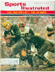 Sports Illustrated Full Magazine 1/10/1966- Jim Taylor/Green Bay Packers Champs (with label) imperfect