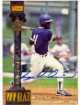 Roger Cedeno signed 1994 Signature Rookies Tetrad On Card Auto #87 - /7750  (Albuquerque Dukes)