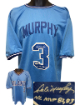 Dale Murphy signed Atlanta Blue Custom Stitched TB Jersey NL MVP 82,83 XL- JSA Witnessed
