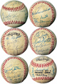 1983 St. Louis Cardinals Team Signed Ofc RONL Baseball 24 Sigs -COA Herzog/Ozzie Smith/Kaat/Hernandez/Sutter