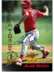 Alan Benes signed 1994 Signature Rookies On Card RC Auto #22- /8650 (Cardinals)