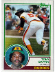 Tony Gwynn 1983 Topps Rookie Card (RC) #482 (San Diego Padres/HOF)