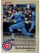 Ryne Sandberg 1983 Fleer Rookie Card (RC) #507- OC- (Chicago Cubs/HOF)