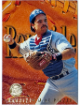 Mike Piazza 1996 Fleer Ultra Rawhide Gold Medallion Card 8 (Los Angeles Dodgers)