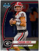 Carson Beck 2024 Bowman U Chrome Rookie Card (RC) #2 -(Georgia/Miami Hurricanes)