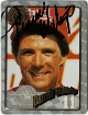 Darrell Waltrip signed 1995 Metallic Impressions Metal On Card Auto #2-COA (HOF)