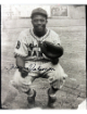 Frazier Robinson signed Baltimore Elite Giants Negro League 8x10 Photo imperfect- COA
