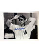 Walt Masterson signed Washington Senators 8.5x11 Photo imperfect- COA/Ticket