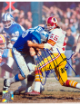 Chris Hanburger signed Washington NFL Licensed 8x10 Photo #55 imperfect-COA (HOF/9X Pro Bowl/Hangman)