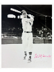Ed Fitz Gerald signed Washington Senators B&W 8x10 Photo imperfect- COA