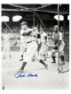 Ralph Houk signed New York Yankees 8x10 Photo imperfect- COA -'61 & '62 WS Champ