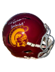 OJ/O.J. Simpson signed USC Trojans Riddell FS Rep Speed Helmet w/ Heisman 68- JSA Witnessed