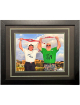 John Daly & John Daly Jr dual signed 2021 PNC Championship Victory 11x14 Photo Custom Framing - JSA