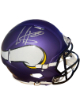 Cris/Chris Carter signed Minnesota Vikings Riddell NFL Full Size Speed Authentic Helmet #80- Fanatics Authentic Hologram (HOF)
