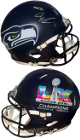 Jaxon Smith-Njigba signed Seattle Seahawks/SB LX Champions Riddell NFL Full Size Speed Authentic Helmet- Fanatics Hologram