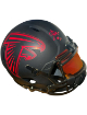 Drake London signed Atlanta Falcons Riddell NFL Full Size Speed Eclipse Authentic Helmet w/ Custom Red Visor #5- Beckett