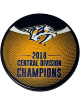 Nashville Predators 2018 Central Division Champions Official NHL Hockey Puck- New
