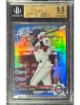Wander Javier 2017 Bowman Chrome Blue Refractors Card #BCP242 - BGS Graded 9.5 Gem Mint