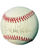 Brooks Robinson signed ROAL Rawlings Official American League Baseball imperfect- COA (Baltimore Orioles/HOF)