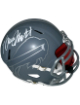 Bruce Smith signed Buffalo Bills Riddell NFL Speed Slate Mini Helmet w/ Visor- Beckett Witnessed Hologram