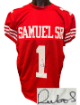 Deebo Samuel Sr signed San Francisco Red Custom Stitched Pro Style Football Jersey XL- JSA