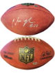 Chris Johnson signed NFL Wilson Official Duke Football #28- Famous Ink Hologram (Tennessee Titans/Arizona Cardinals)