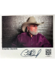Charlie Daniels signed 8x10 Photo imperfect/smudge- COA