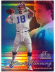 Peyton Manning 1998 Flair Showcase Showstopper Rookie Card (RC) Sec 2 Row 2 Seat 3 (Indianapolis Colts/HOF)