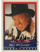 Mel McDaniel signed 1992 Tenny Cards On Card Auto- COA