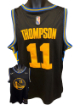 Klay Thompson Golden State Warriors Nike Swingman Pro Style 75th Anniversary Icon Edition N Black Jersey- Size 48 (Large)