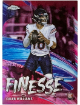 Caleb Williams 2024 Topps Chrome Finesse Pink Refractor Rookie Card (RC) #F-1 (Chicago Bears)