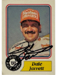 Dale Jarrett signed 1988 Maxx Charlotte Hardee's Racing RC On Card Auto #61- COA