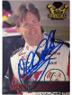 John Andretti signed 1995 Wheels Crown Jewels Ruby On Card Auto #25 - COA