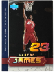 LeBron James 2002-03 Upper Deck UD Superstars Rookie Gift Box Bonus Card #LBJ2 (Cleveland Cavaliers)