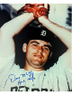 Denny McLain signed Detroit Tigers 8x10 Photo w/ 31-6, 1968 Insc imperfect- COA