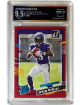 Jordan Addison 2023 Donruss Press Proof Red Rookie Card (RC) #368- Arena Club Graded 9.5 Mint+ (Minnesota Vikings)