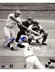 Joe Morgan signed Cincinnati Reds MLB Licensed 8x10 Photo imperfect- Steiner Holo/COA (HOF)