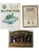 Michael Jordan 1997 Upper Deck 22KT Gold All-Star Power Card /5000- COA (Chicago Bulls/GOAT/HOF)