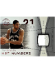 Tim Duncan 2003-04 Flair Final Edition Hot Numbers Worn Jersey Card /175 #HN-TD (San Antonio Spurs/HOF)