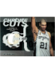 Tim Duncan 2003-04 Topps Chrome Cuts Game Worn Jersey Card #CCR-TD (San Antonio Spurs/HOF)