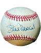 Stan Musial signed RONL Rawlings Official National League Baseball imperfect- COA (St. Louis Cardinals/HOF)