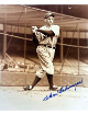 Charlie/Chas Gehringer signed Detroit Tigers 8X10 Photo imperfect - COA 1937 MVP