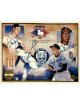 Detroit Tigers Signed 1991 Upper Deck Heroes MLB 1971 Tribute 8.5x11 4 SIGS- COA (Al Kaline/Willie Horton/Lolich/Freeman)