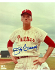 Jim Bunning signed Philadelphia Phillies MLB 8x10 Photo- COA (HOF/6-21-64 PG)
