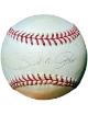 Pete Rose signed Rawlings Official Major League Baseball imperfect/light Sig- COA (Cincinnati Reds/HIT King/4256)